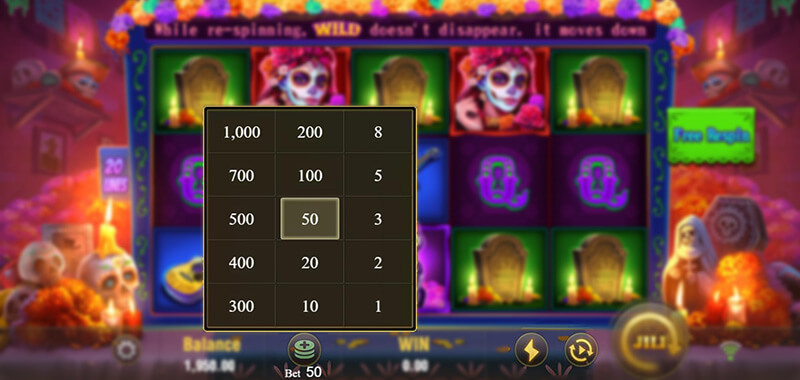 JILI Bone Fortune Slot - Betting Option, Auto Spin, Turbo Spin