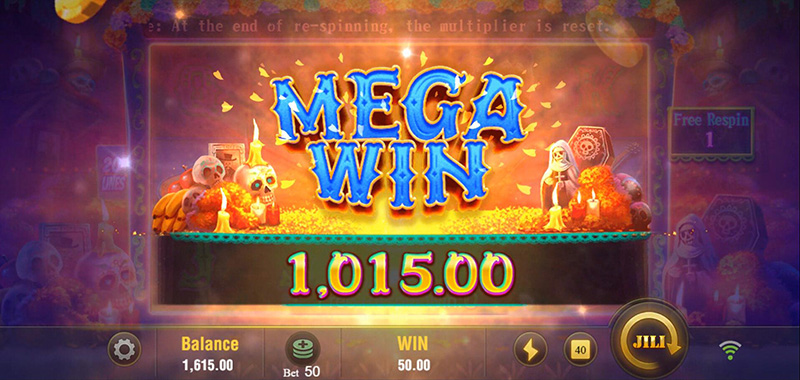 JILI Bone Fortune Slot - Mega Win