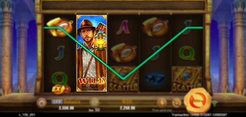 JILI Book Of Gold Slot - Expansion Wild Symbols