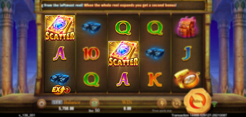 JILI Book Of Gold Slot - Scatter Symbols