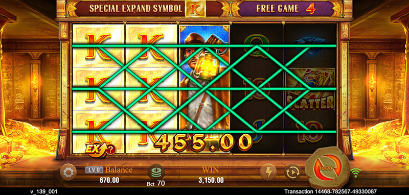 JILI Book Of Gold Slot - Special Expansion Symbol and Wild Symbol Expands