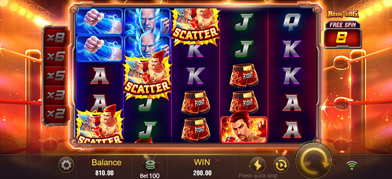 JILI Boxing King Slot Big Win Bonus