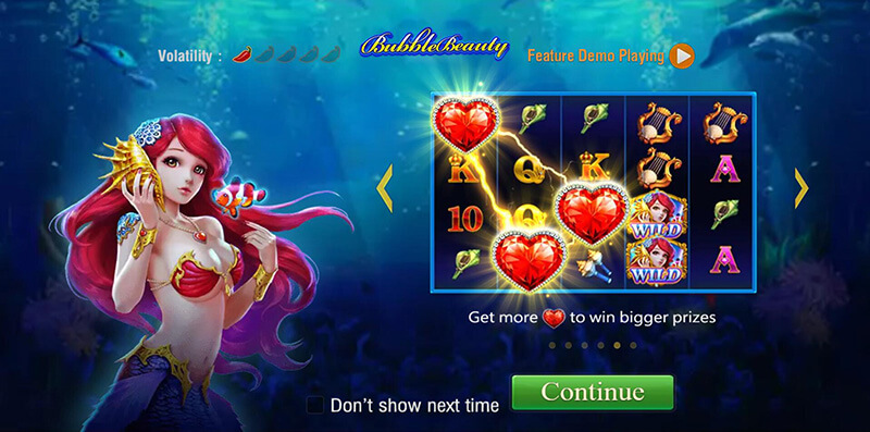 JILI Bubble Beauty Slot Game