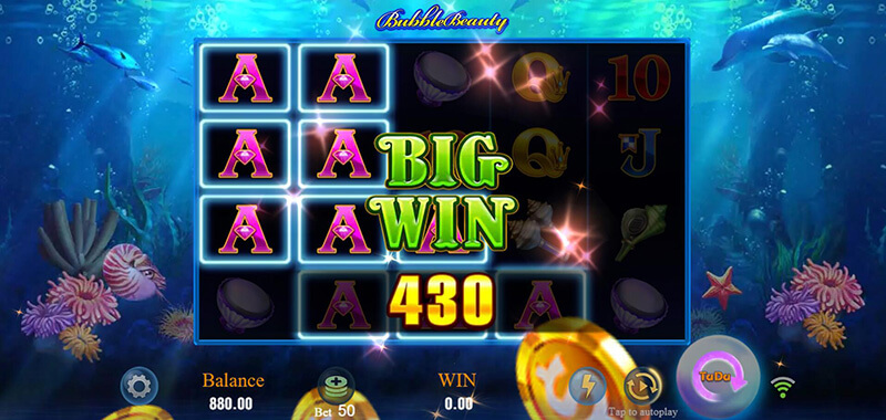 JILI Bubble Beauty Slot - Big Win