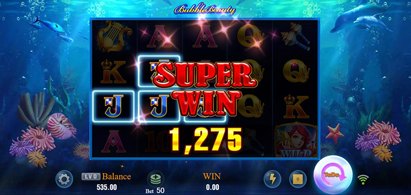 JILI Bubble Beauty Slot - Super Win