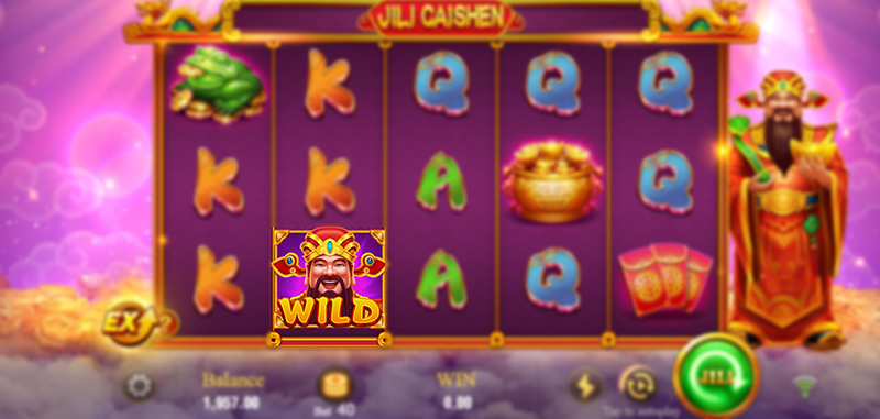 JILI Caishen Slot - Wild Symbol