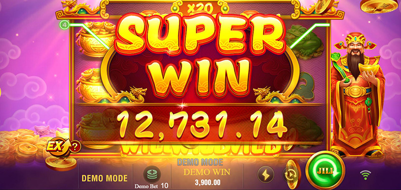 JILI Caishen Slot - Super Win