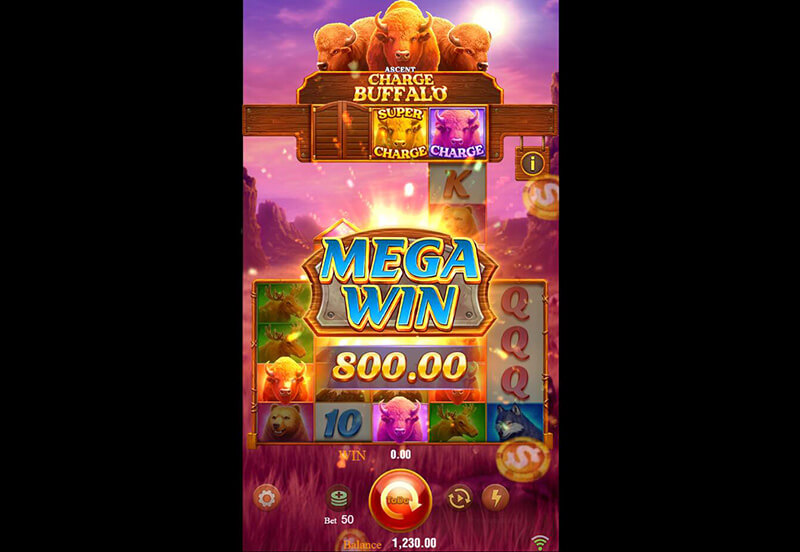 JILI Charge Buffalo Ascent Slot - Mega Win