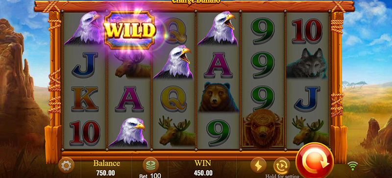 JILI Charge Buffalo Slot - Wild Card