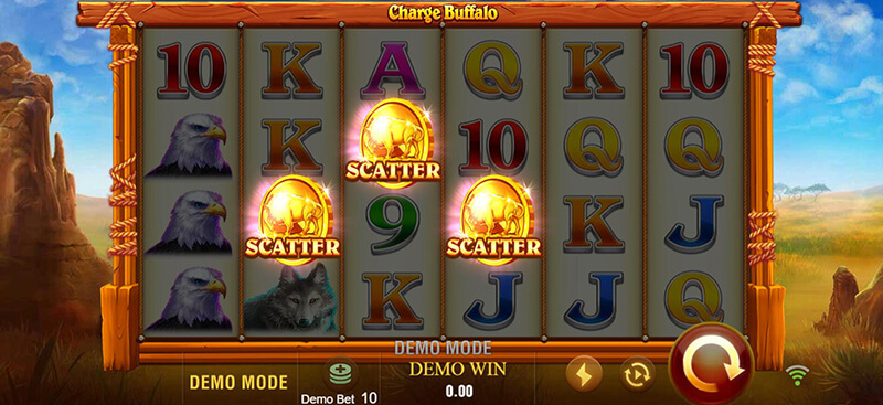 JILI Charge Buffalo Slot - Scatters Symbols