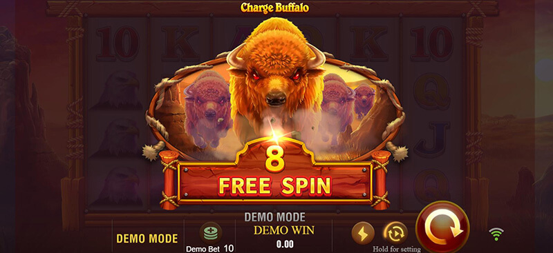 JILI Charge Buffalo Slot - Free Spin