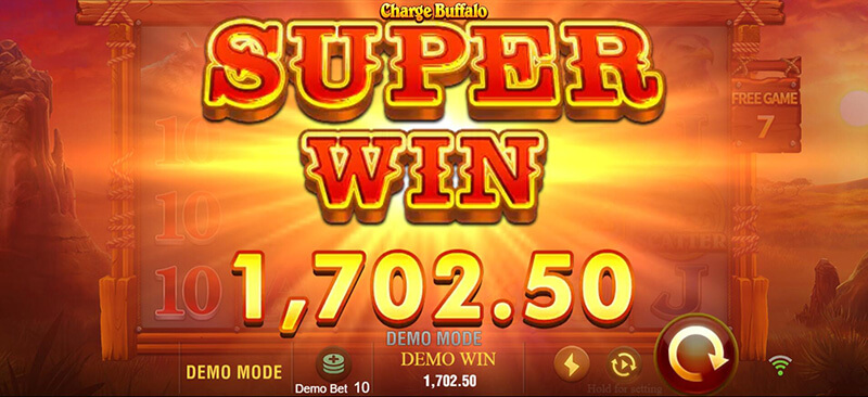 JILI Charge Buffalo Slot - Big Win Bonus