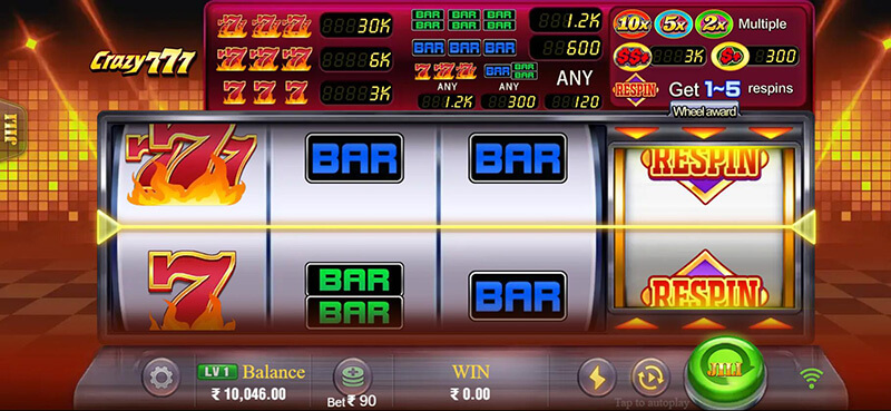 Guide To Play JILI Crazy 777 Slot