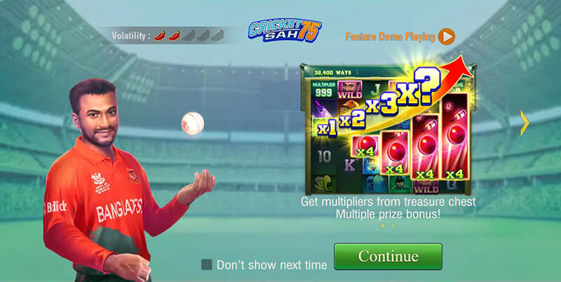 JILI Cricket Sah 75 Slot Game