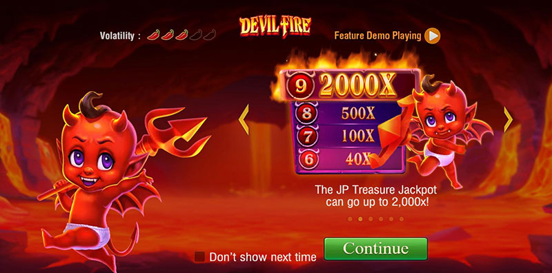 JILI Devil Fire Slot Game