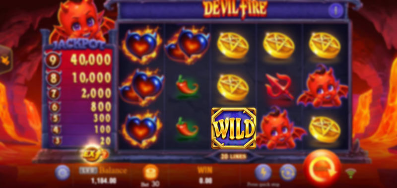 JILI Devil Fire Slot - Wild Symbols