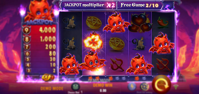 JILI Devil Fire Slot - Expand Little Devil Symbol