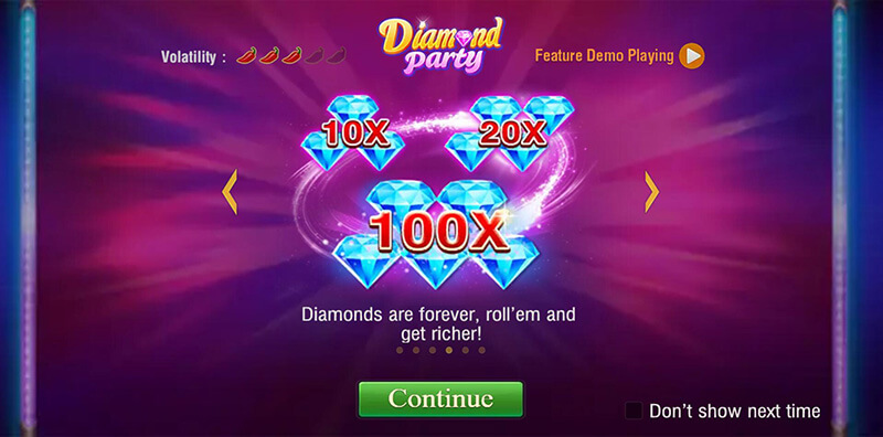 JILI Diamond Party Slot Game