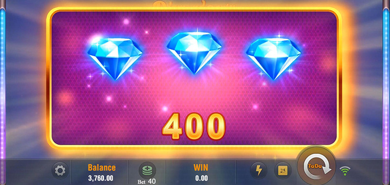 JILI Diamond Party Slot - 3 Diamond Reward x10