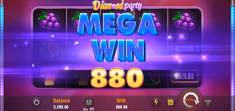 JILI Diamond Party Slot - Mega Win