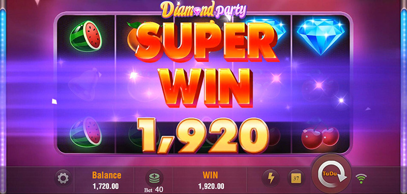 JILI Diamond Party Slot - Super Win