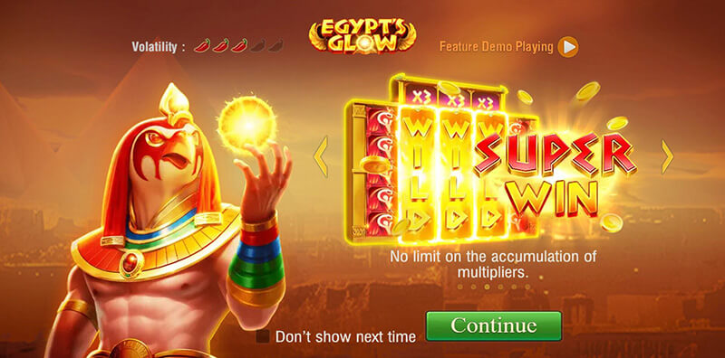 JILI Egypt's Glow Slot Game