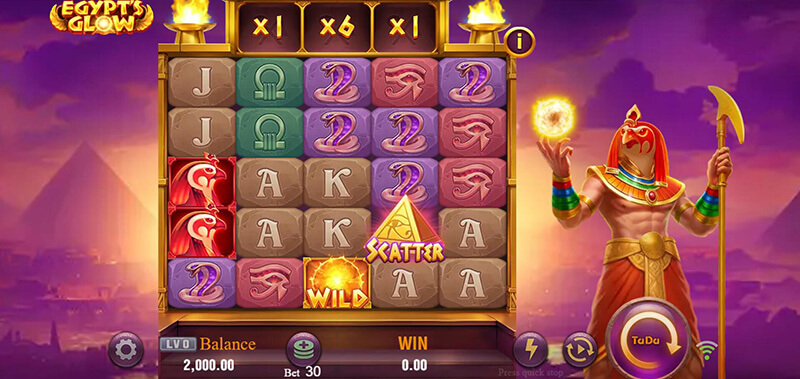 Guide to Play JILI Egypt's Glow Slot