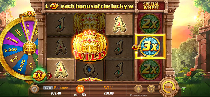 JILI Fortune Gems 2 Slot - Wild Symbol