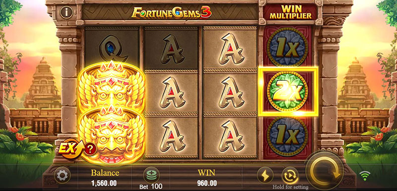 JILI Fortune Gems 3 Slot - Wild Symbol