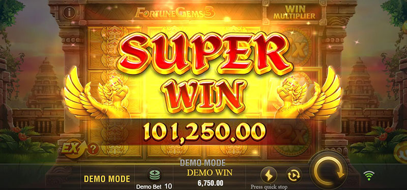 JILI Fortune Gems 3 Slot - Big Win Bonus