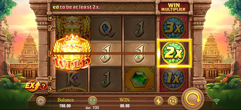 JILI Fortune Gems Slot - Wild Symbol