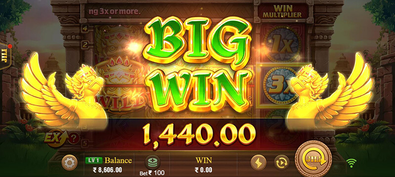 JILI Fortune Gems Slot - Big Win Bonus