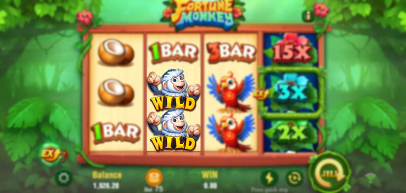 JILI Fortune Monkey Slot - Wild Symbol