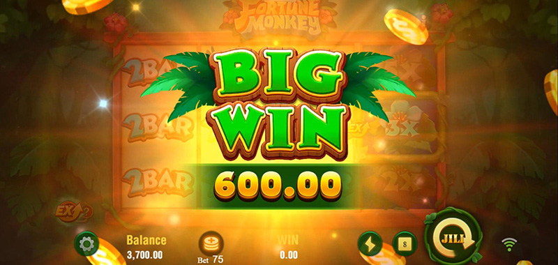 JILI Fortune Monkey Slot - Big Win