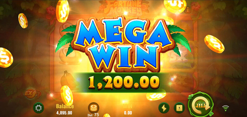 JILI Fortune Monkey Slot - Mega Win