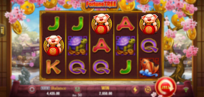 JILI Fortune Tree Slot - Scatter Symbols