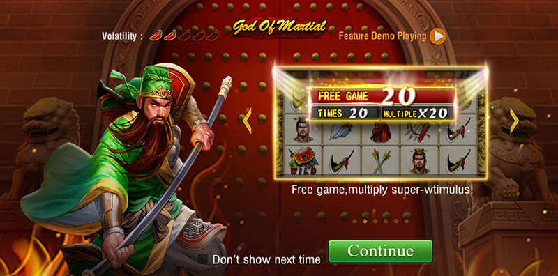 JILI God of Martial Slot Game