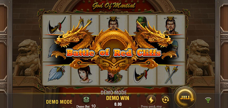 JILI God of Martial Slot - Battle of Red Cliffs