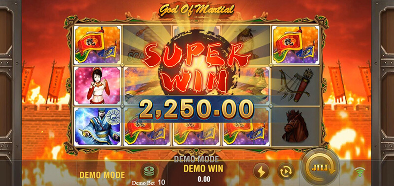 JILI God of Martial Slot - Super Win