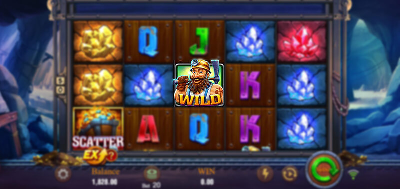 JILI Gold Rush Slot - Wild Symbol