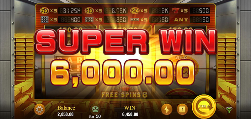 JILI Golden Bank Slot - Super Win