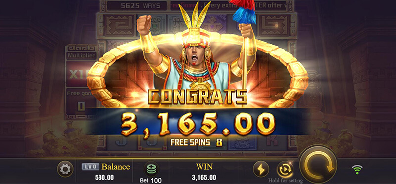 JILI Golden Empire Slot - Free Spins Bonus Game