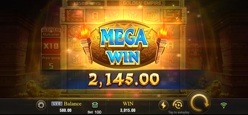 JILI Golden Empire Slot - Big Win Bonus