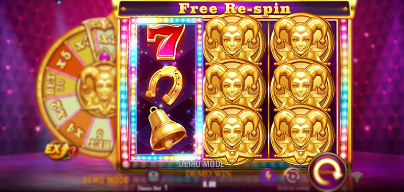 JILI Golden Joker Slot - Free Respin Transform Into Wild Symbols