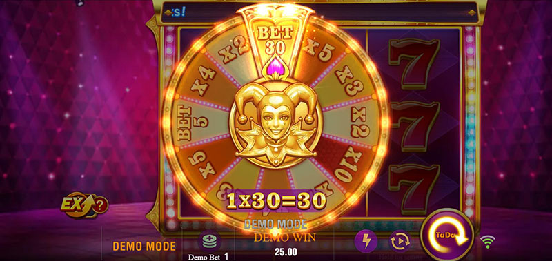 JILI Golden Joker Slot - Lucky Wheel Bet 30 Bonus