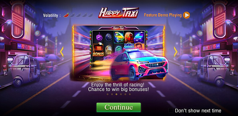 JILI Happy Taxi Slot Game