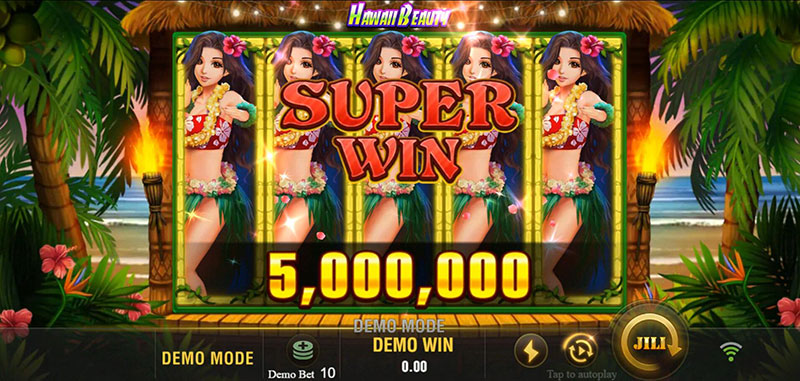 JILI Hawaii Beauty Slot - Super Win