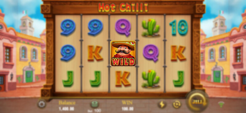 JILI Hot Chilli Slot - Wild Symbols