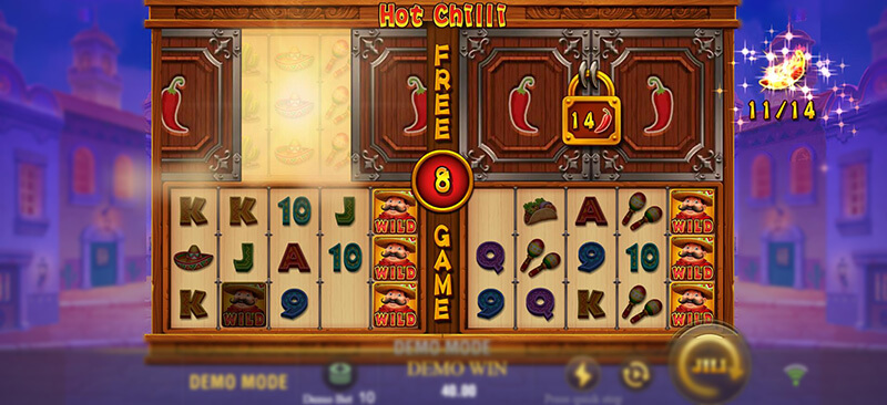 JILI Hot Chilli Slot - Collecting 9 Chillies Unlocks 3rd Board