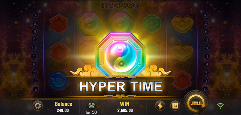 JILI Hyper Burst Slot - Hyper Time Mode